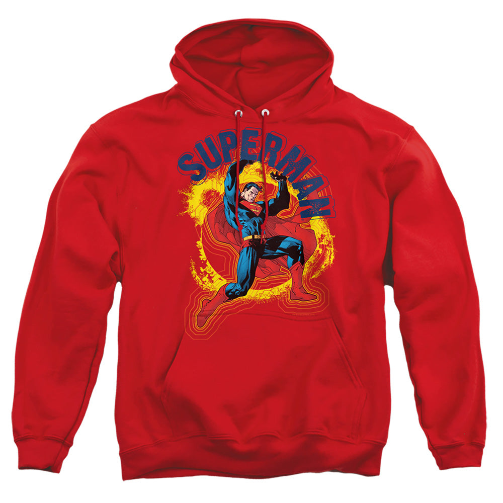 Superman A Name To Uphold Mens Hoodie Red