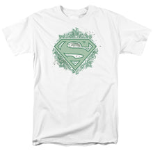 Load image into Gallery viewer, Superman Ornate Shield Mens T Shirt White