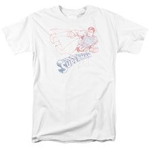Load image into Gallery viewer, Superman Sketch Mens T Shirt White
