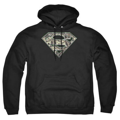 Superman All About The Benjamins Mens Hoodie Black