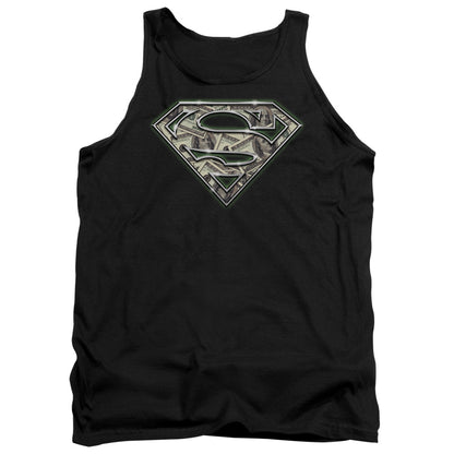 Superman All About The Benjamins Mens Tank Top Shirt Black