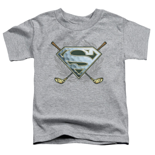 Superman Fore! Toddler Kids Youth T Shirt Athletic Heather