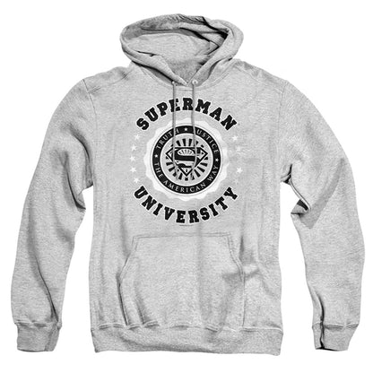 Superman Superman University Mens Hoodie Athletic Heather