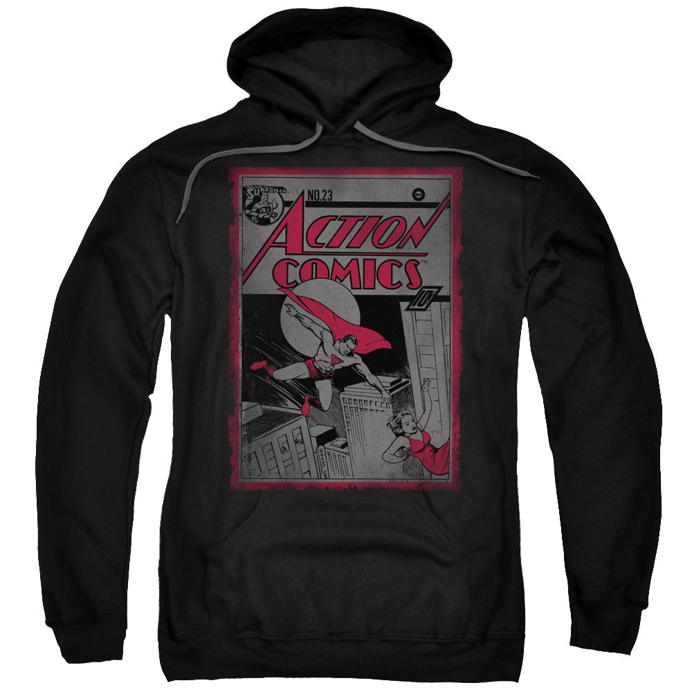 Superman Action Comics 23 Mens Hoodie Black