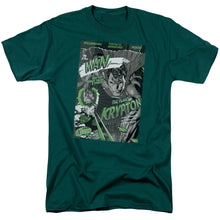 Load image into Gallery viewer, Superman The Man From Krypton Mens T Shirt Hunter Green