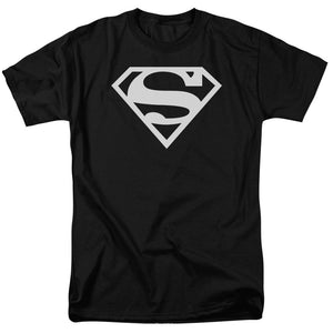 Superman Logo Mens T Shirt Black