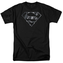 Load image into Gallery viewer, Superman Mech Shield Mens T Shirt Black