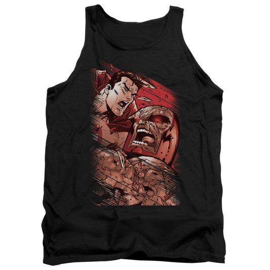 Superman Supes Vs Darkseid Mens Tank Top Shirt Black