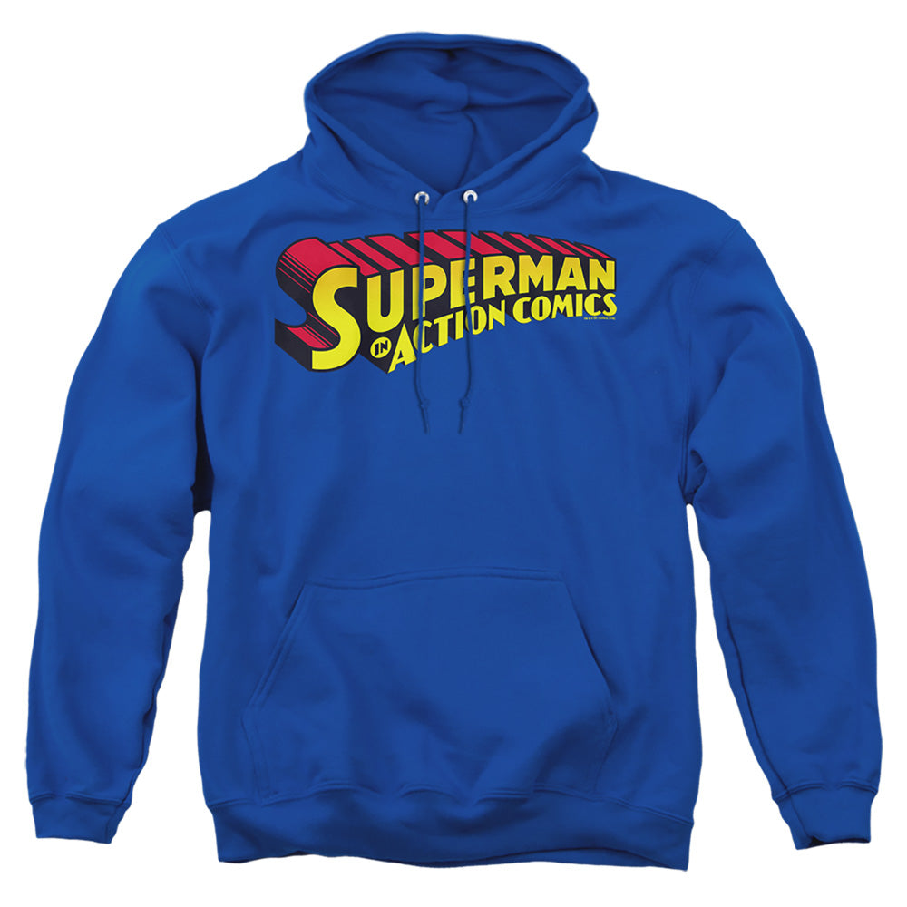 Superman Superman In Mens Hoodie Royal Blue