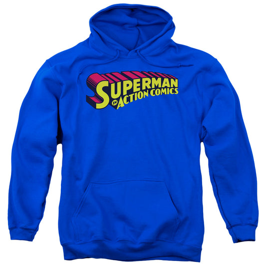 Superman Superman In Mens Hoodie Royal Blue