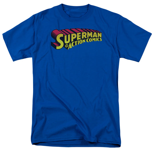 Superman Superman In Mens T Shirt Royal Blue