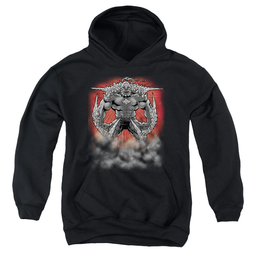 Superman Doomsday Dust Kids Youth Hoodie Black