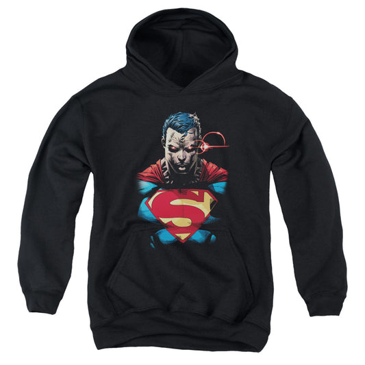 Superman Displeased Kids Youth Hoodie Black