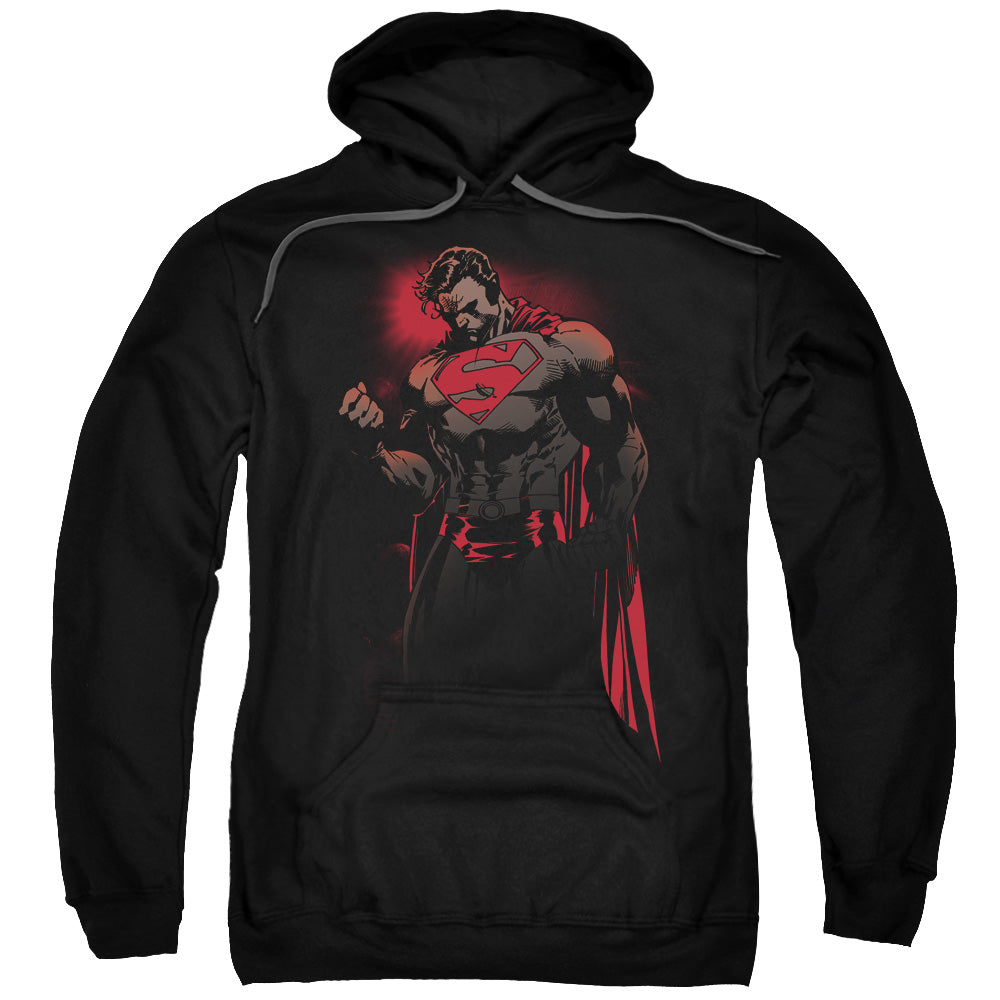 Superman Red Son Mens Hoodie Black