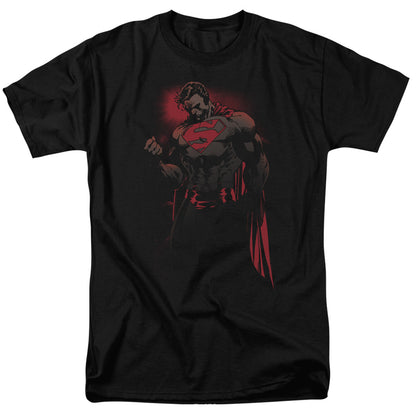 Superman Red Son Mens T Shirt Black