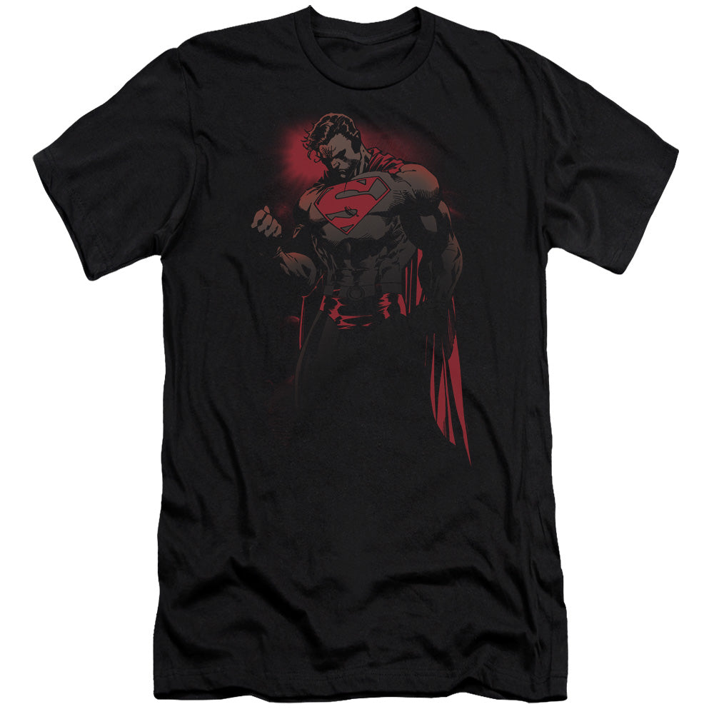 Superman Red Son Premium Bella Canvas Slim Fit Mens T Shirt Black