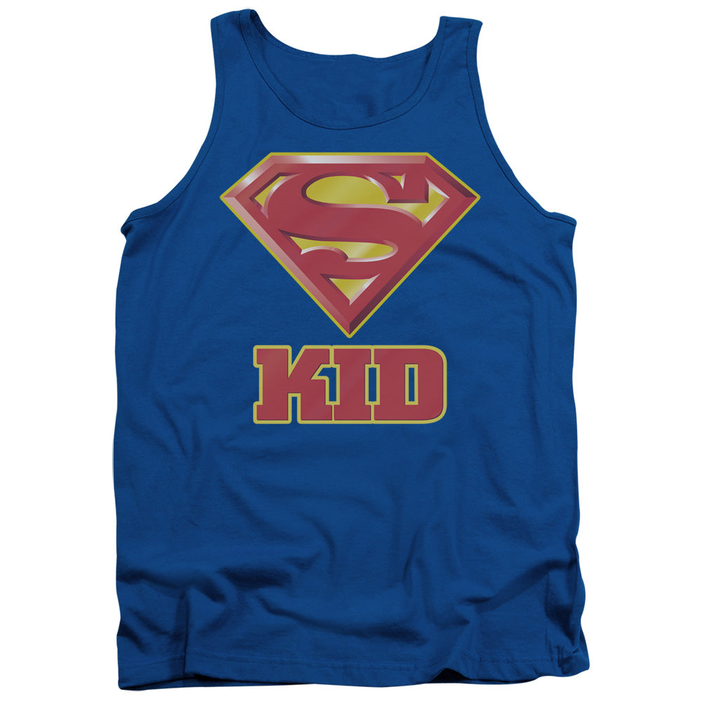 Superman Super Kid Mens Tank Top Shirt Royal Blue