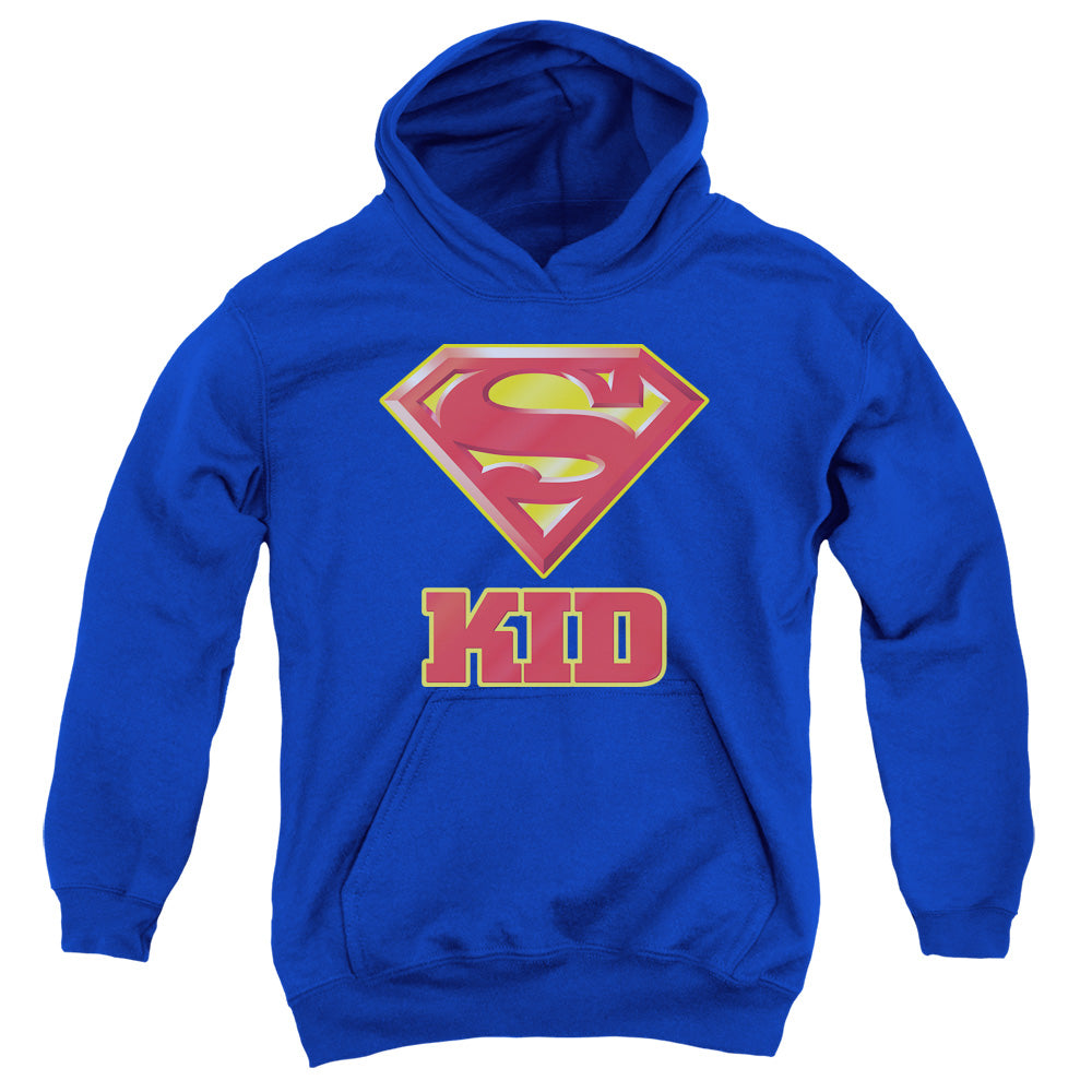 Superman Super Kid Kids Youth Hoodie Royal