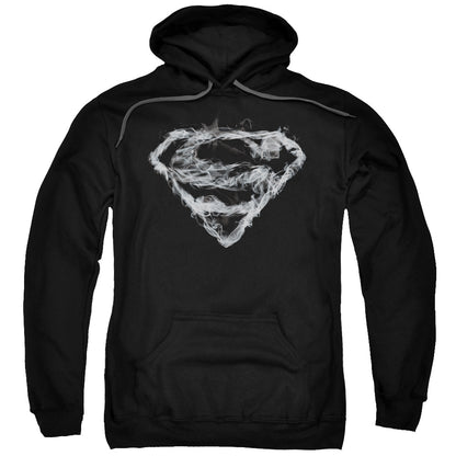 Superman Oking Shield Mens Hoodie Black