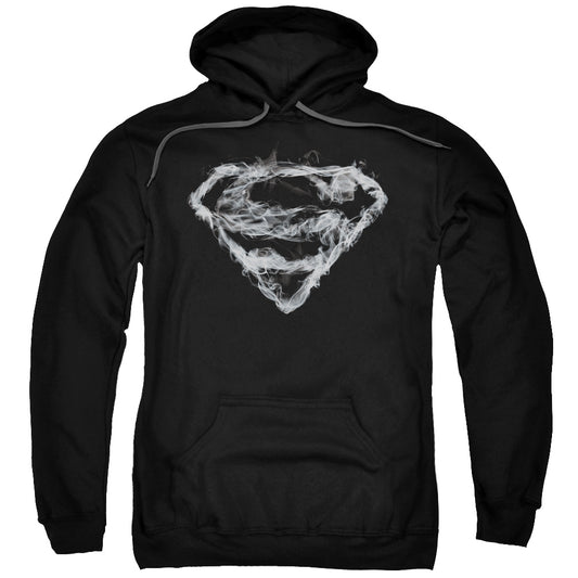 Superman Oking Shield Mens Hoodie Black