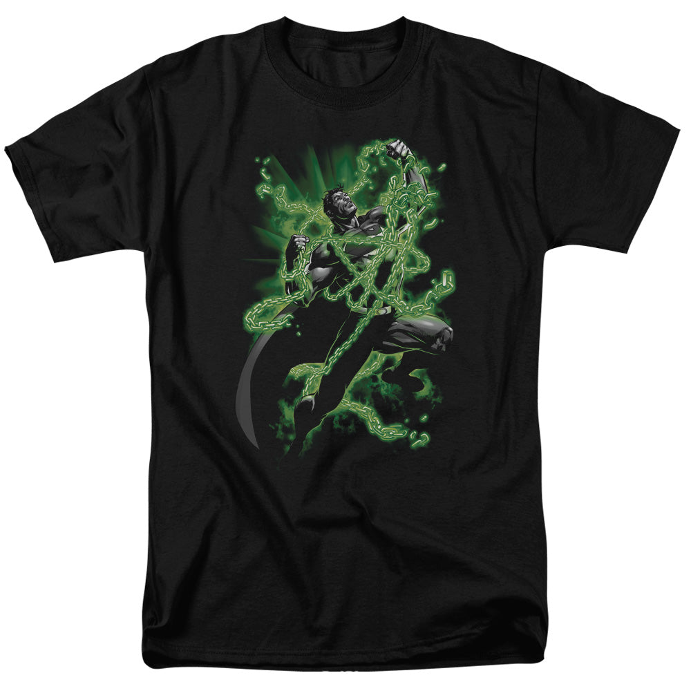 Superman Kryptonite Chains Mens T Shirt Black