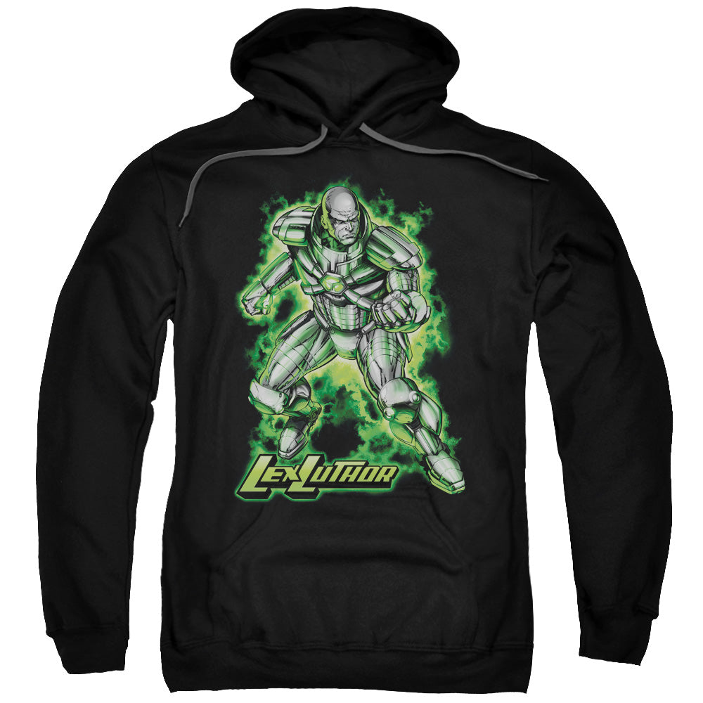 Superman Kryptonite Powered Mens Hoodie Black