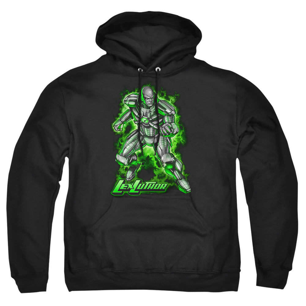 Superman Kryptonite Powered Mens Hoodie Black