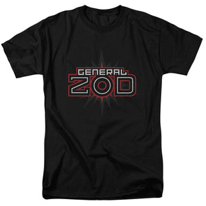 Superman Zod Logo Mens T Shirt Black