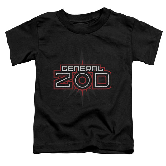 Superman Zod Logo Toddler Kids Youth T Shirt Black