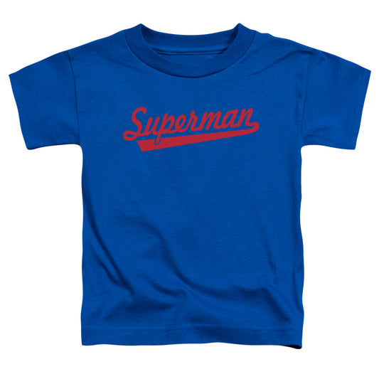 Superman S Tail Toddler Kids Youth T Shirt Royal Blue