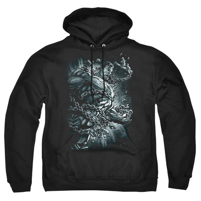 Superman Break Free Mens Hoodie Black