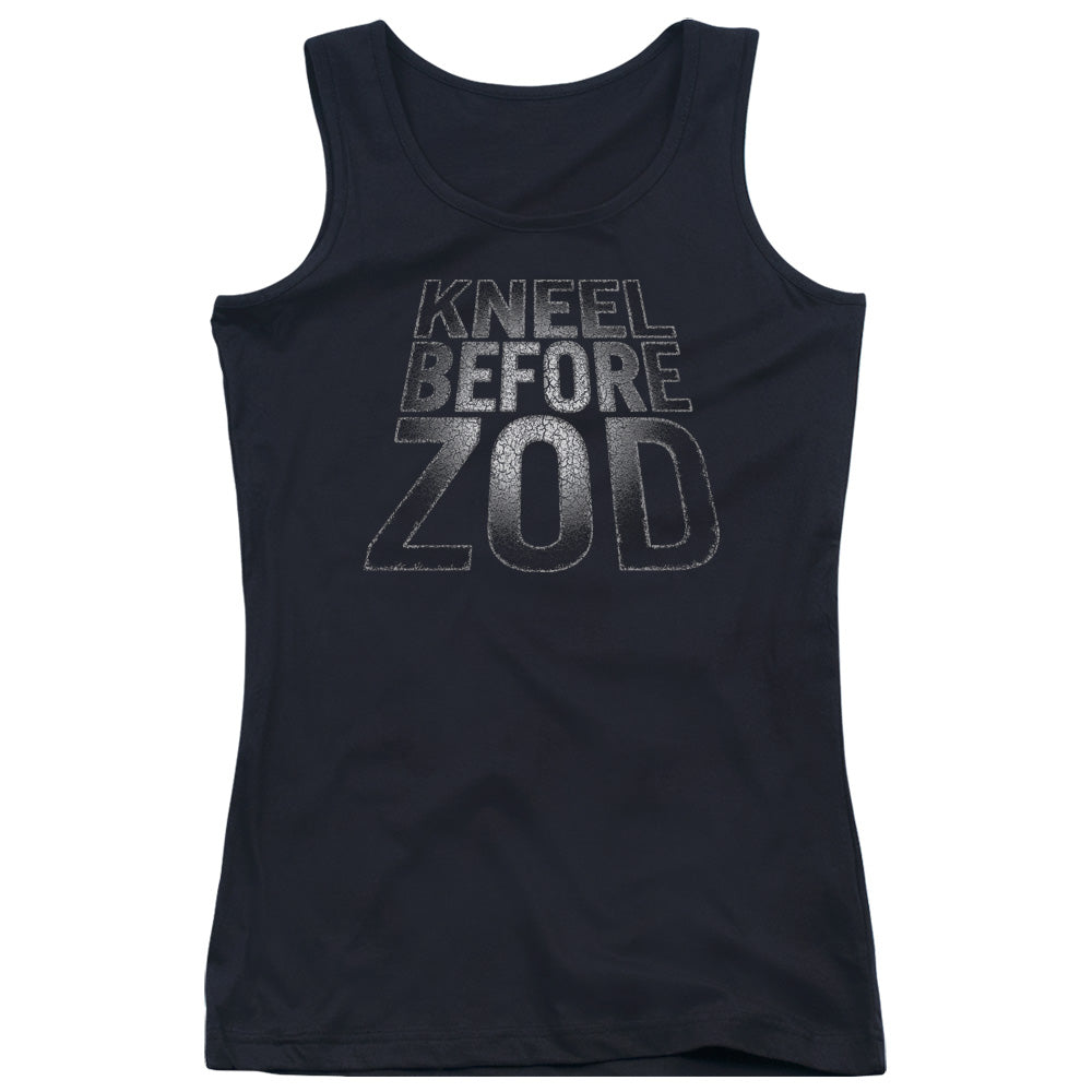 Superman Before Zod Womens Tank Top Shirt Black