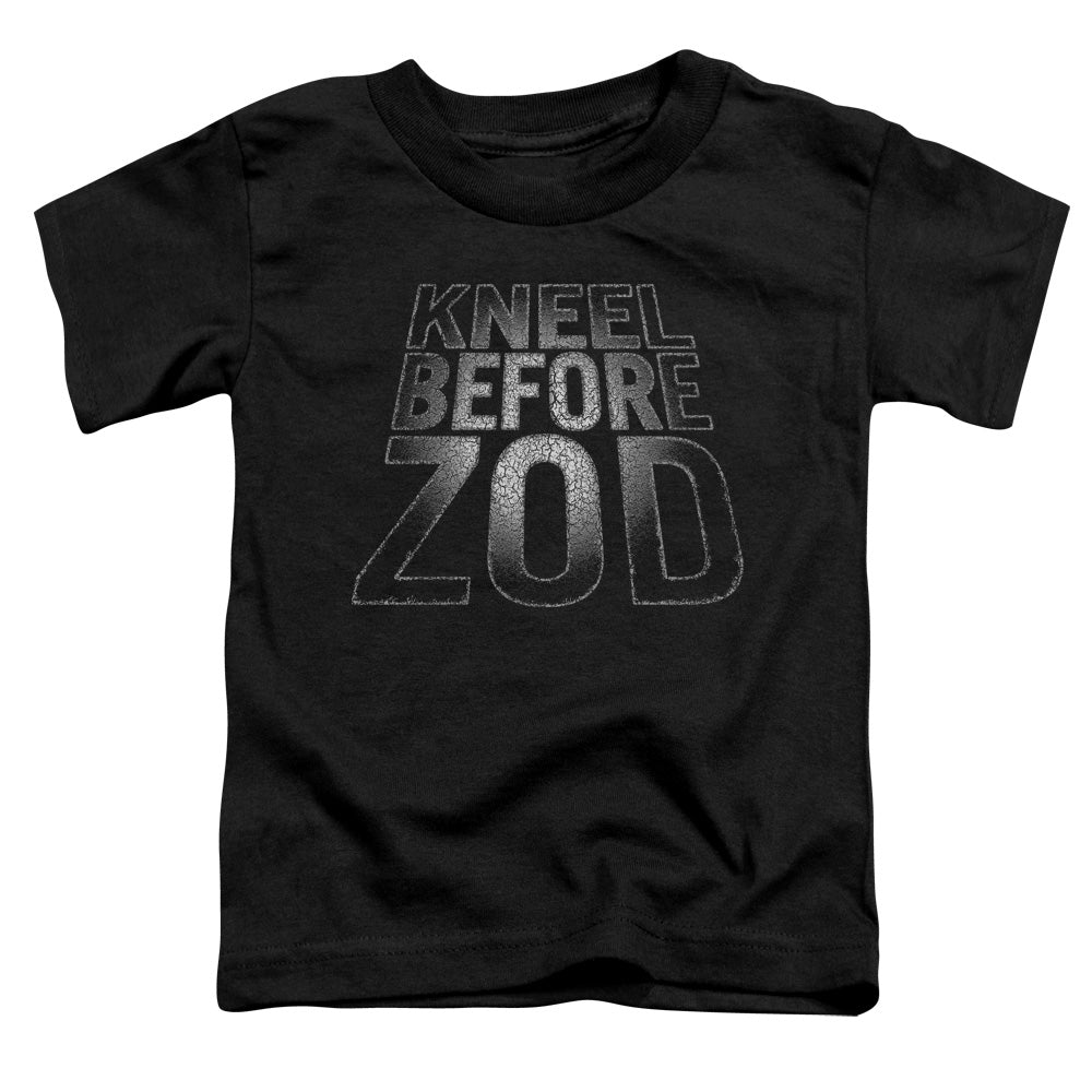 Superman Before Zod Toddler Kids Youth T Shirt Black