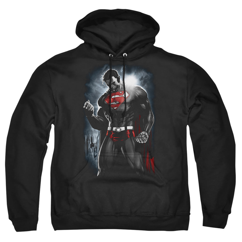 Superman Light Of The Sun Mens Hoodie Black