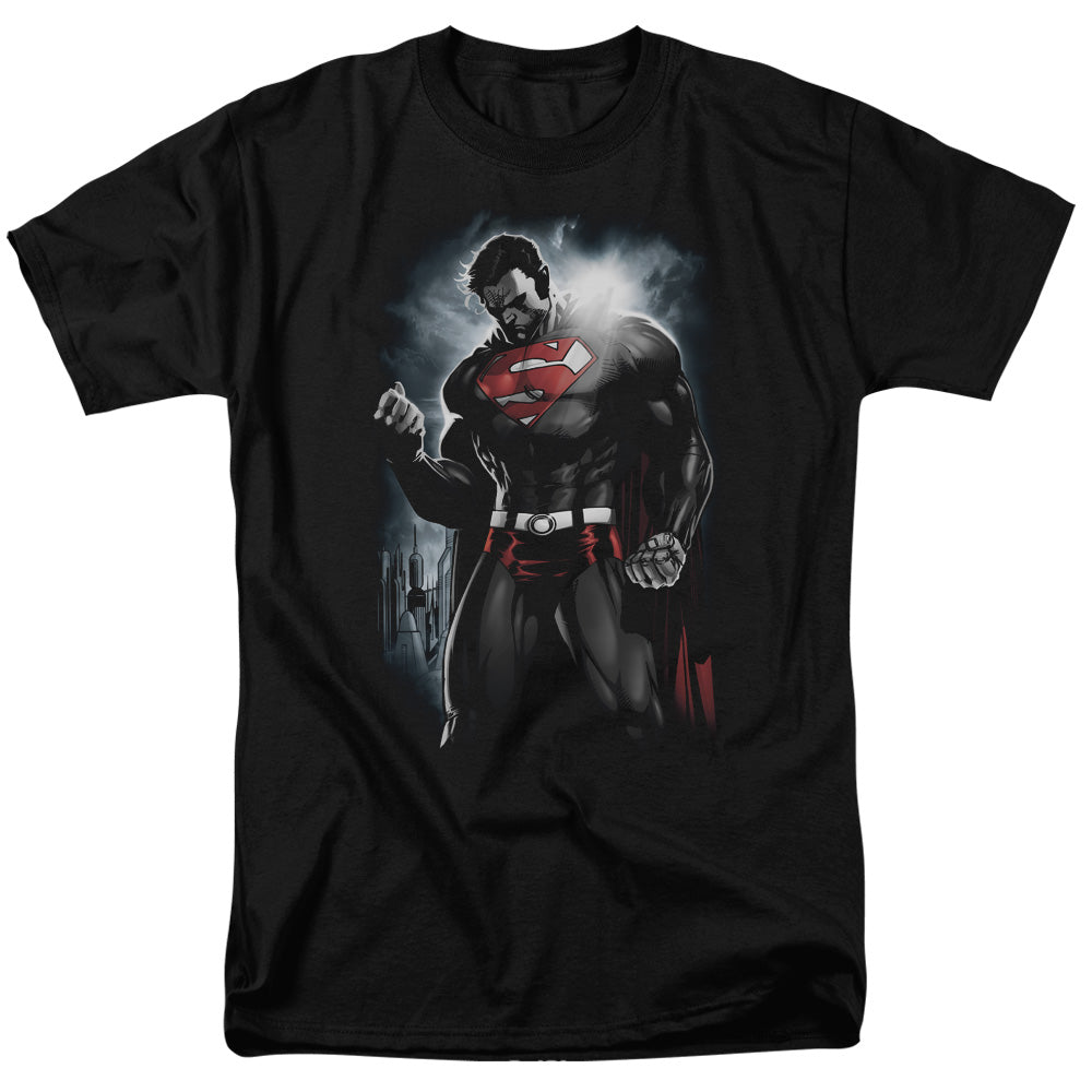 Superman Light Of The Sun Mens T Shirt Black