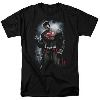 Superman Light Of The Sun Mens T Shirt Black