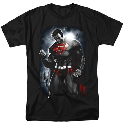 Superman Light Of The Sun Mens T Shirt Black