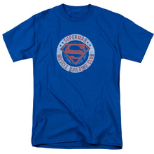 Load image into Gallery viewer, Superman Muscle Club Mens T Shirt Royal Blue