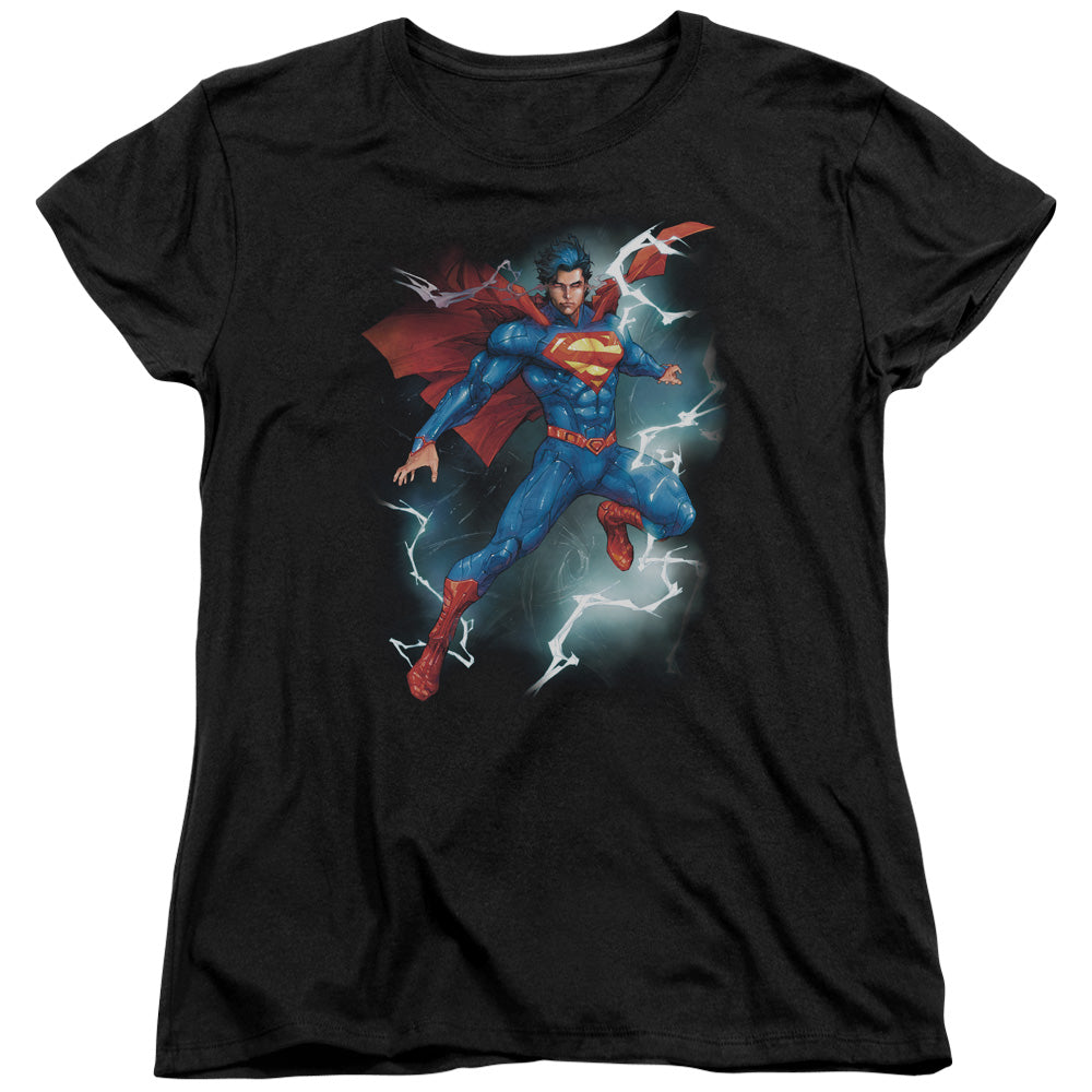 Superman Annual #1 Cover Womens T Shirt Black