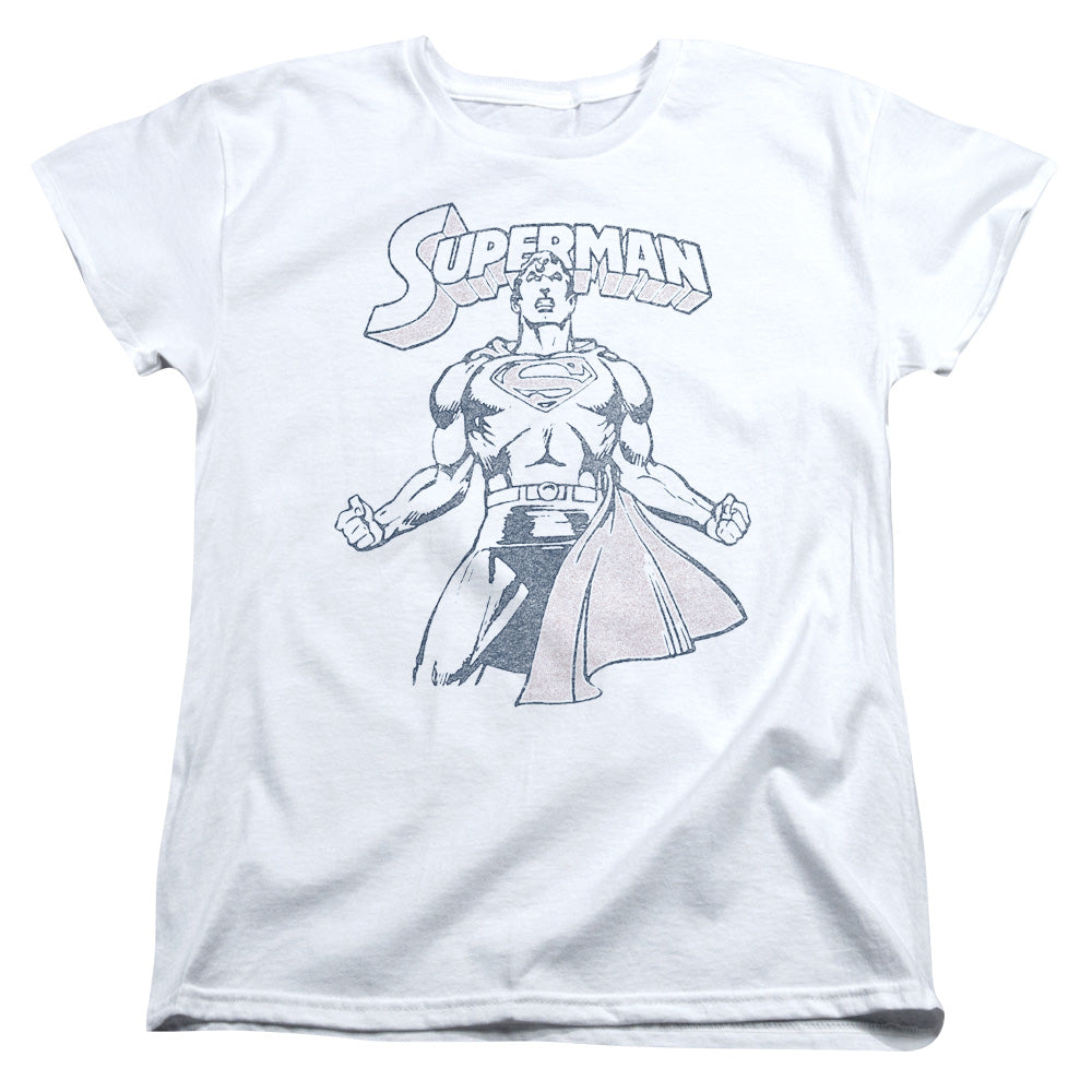 Superman Get Some Womens T Shirt White