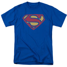 Load image into Gallery viewer, Superman Super Rough Mens T Shirt Royal Blue