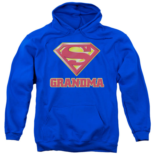 Superman Super Grandma Mens Hoodie Royal Blue