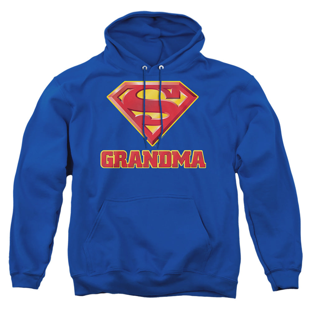 Superman Super Grandma Mens Hoodie Royal Blue