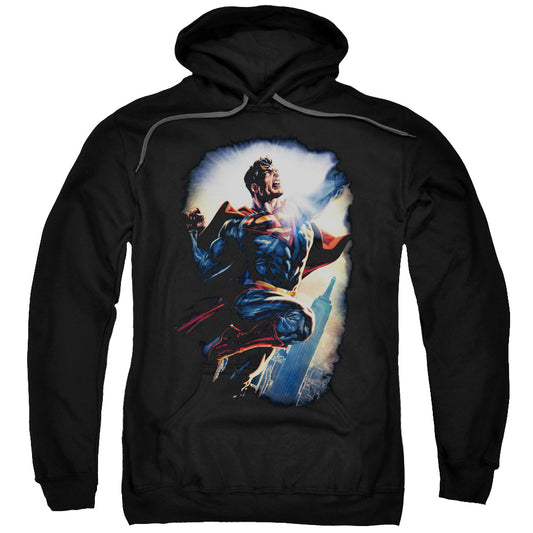 Superman Ck Superstar Mens Hoodie Black