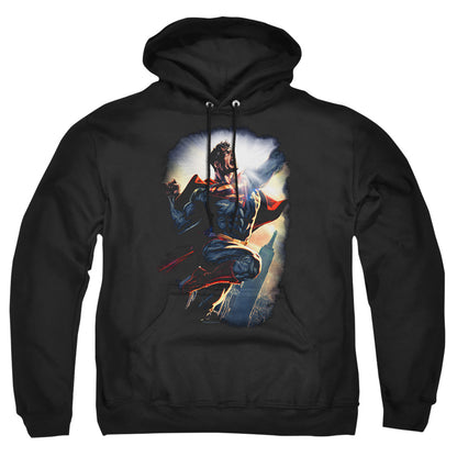 Superman Ck Superstar Mens Hoodie Black