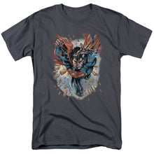 Load image into Gallery viewer, Superman Within My Grasp Mens T Shirt Charcoal