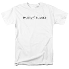 Load image into Gallery viewer, Superman Daily Planet Logo Mens T Shirt White
