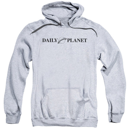 Superman Daily Planet Logo Mens Hoodie Athletic Heather