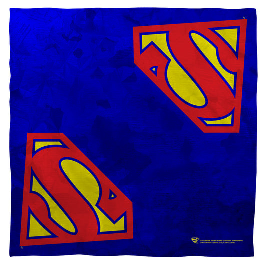 Galvanized Steel Superman Bandana