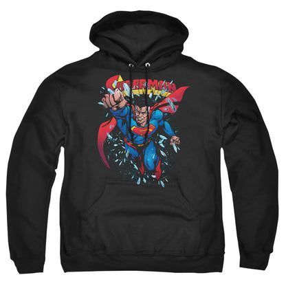 Superman Old Man Kal Mens Hoodie Black